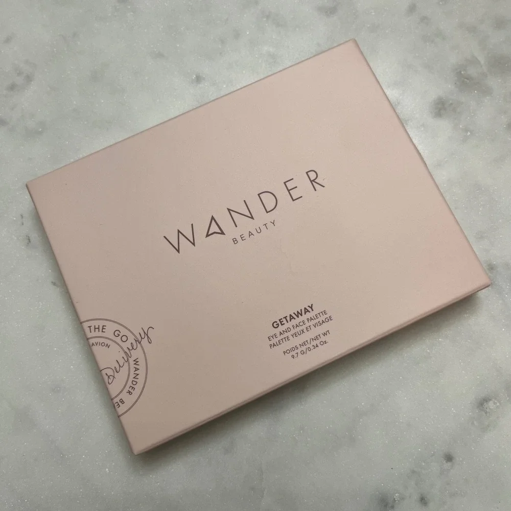 Wander Eye Face Palette Makeup Beauty Compact GETAWAY MEDIUM DARK New NIB Sealed